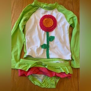 New with tags Gymboree rash guard Size 2t